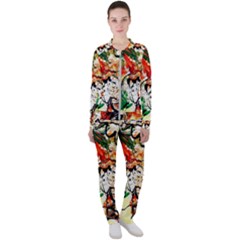 Lilies In A Vase 1 4 Casual Jacket and Pants Set