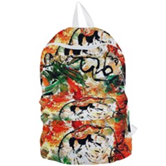 Lilies In A Vase 1 4 Foldable Lightweight Backpack