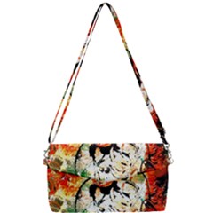 Lilies In A Vase 1 4 Removable Strap Clutch Bag