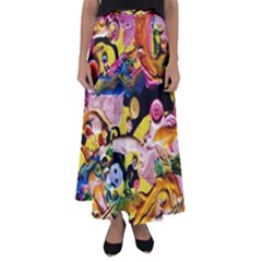 Alice Walk 1 2 Flared Maxi Skirt by bestdesignintheworld