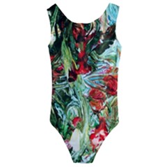 Eden Garden 1 4 Kids  Cut-out Back One Piece Swimsuit by bestdesignintheworld