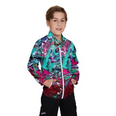 Red And Green 1 1 Kids  Windbreaker