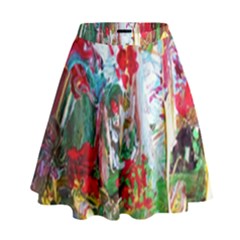 Eden Garden 1 5 High Waist Skirt by bestdesignintheworld