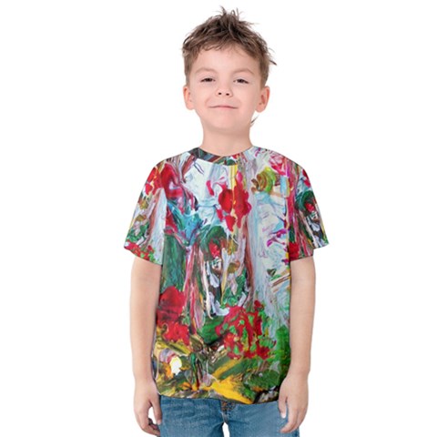 Eden Garden 1 6 Kids  Cotton Tee by bestdesignintheworld