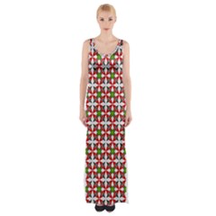 Df Molla Thigh Split Maxi Dress by deformigo