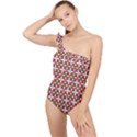 DF Molla Frilly One Shoulder Swimsuit View1