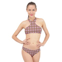 Df Molla High Neck Bikini Set by deformigo