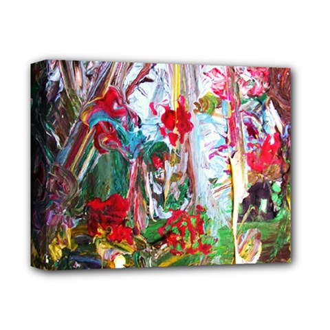 Eden Garden 1 6 Deluxe Canvas 14  X 11  (stretched) by bestdesignintheworld