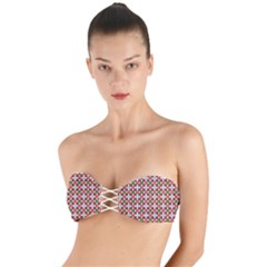 Df Molla Twist Bandeau Bikini Top by deformigo