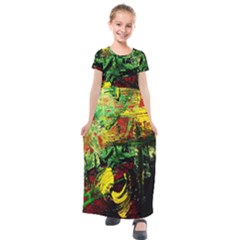 Revelation 1 2 Kids  Short Sleeve Maxi Dress by bestdesignintheworld