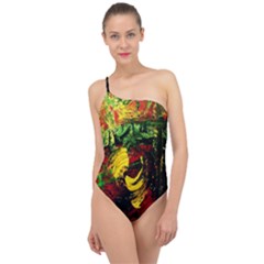 Revelation 1 3 Classic One Shoulder Swimsuit