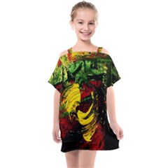 Revelation 1 3 Kids  One Piece Chiffon Dress