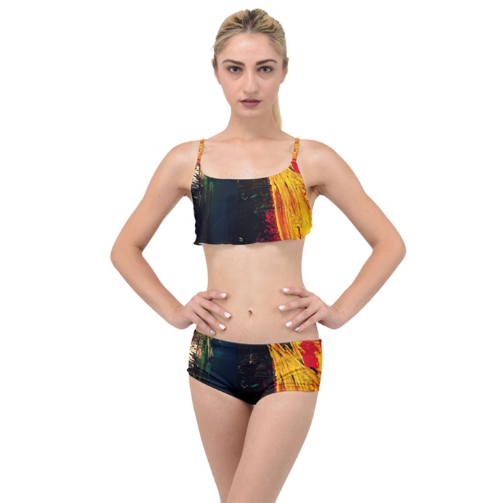 Revelation 1 8 Layered Top Bikini Set