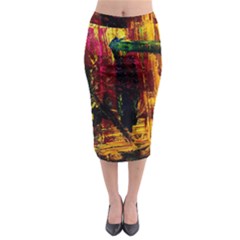 Revelation 1 9 Midi Pencil Skirt