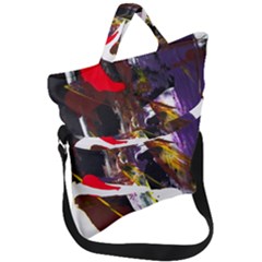 Wildfire 1 1 Fold Over Handle Tote Bag by bestdesignintheworld
