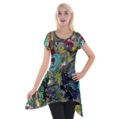 Forest 1 1 Short Sleeve Side Drop Tunic