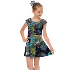 Forest 1 1 Kids  Cap Sleeve Dress by bestdesignintheworld