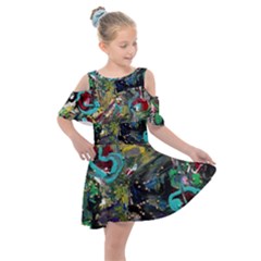 Forest 1 1 Kids  Shoulder Cutout Chiffon Dress by bestdesignintheworld