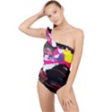 Consolation 1 1 Frilly One Shoulder Swimsuit View1