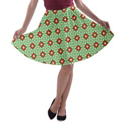 Df Manarola A-line Skater Skirt by deformigo