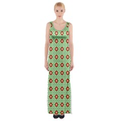 Df Manarola Thigh Split Maxi Dress by deformigo