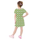 DF Matyas Kids  Short Sleeve Velvet Dress View2