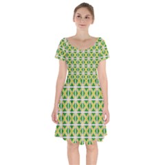 DF Matyas Short Sleeve Bardot Dress