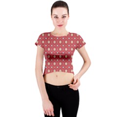 Df Rafflesia Crew Neck Crop Top by deformigo