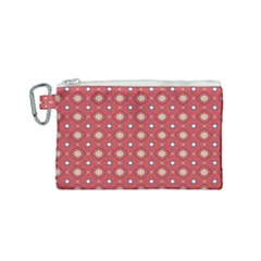 Df Rafflesia Canvas Cosmetic Bag (small) by deformigo