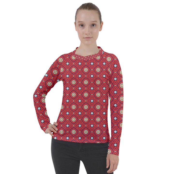 DF Rafflesia Women s Pique Long Sleeve Tee