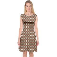 Df Areopag Capsleeve Midi Dress by deformigo