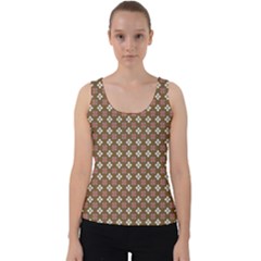 Df Areopag Velvet Tank Top by deformigo