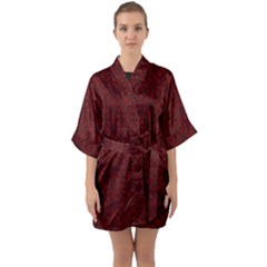 Df Rosendal Half Sleeve Satin Kimono  by deformigo
