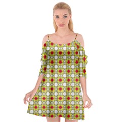 Df Giorgio Panfili Cutout Spaghetti Strap Chiffon Dress by deformigo