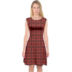 Df Joe Paganetti Capsleeve Midi Dress by deformigo