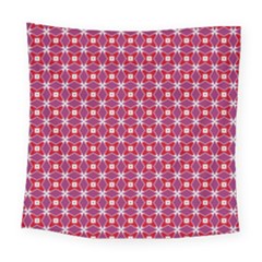 Df Magenta Rumor Square Tapestry (large) by deformigo