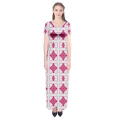 Df Hazel Conins Short Sleeve Maxi Dress by deformigo