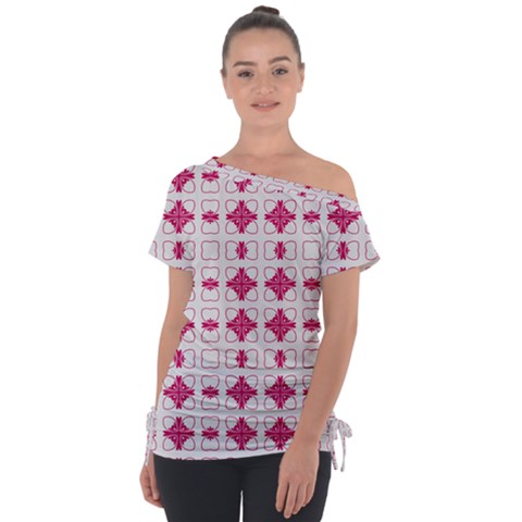 Df Hazel Conins Tie-up Tee by deformigo