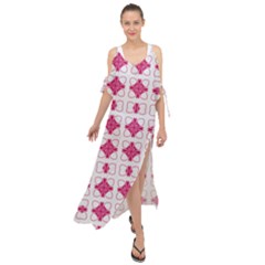 Df Hazel Conins Maxi Chiffon Cover Up Dress by deformigo