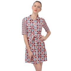 Df Wishing Well Belted Shirt Dress by deformigo