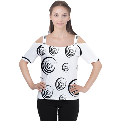 Rounder Ii Cutout Shoulder Tee by anthromahe