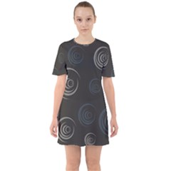 Rounder Iii Sixties Short Sleeve Mini Dress by anthromahe