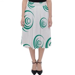 Rounder V Classic Midi Skirt by anthromahe