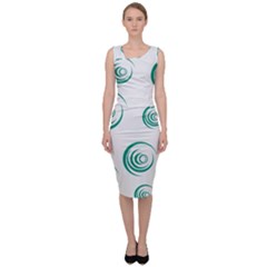 Rounder V Sleeveless Pencil Dress by anthromahe