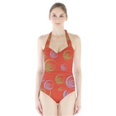 Rounder X Halter Swimsuit