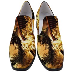 Christmas Tree  1 2 Women Slip On Heel Loafers by bestdesignintheworld