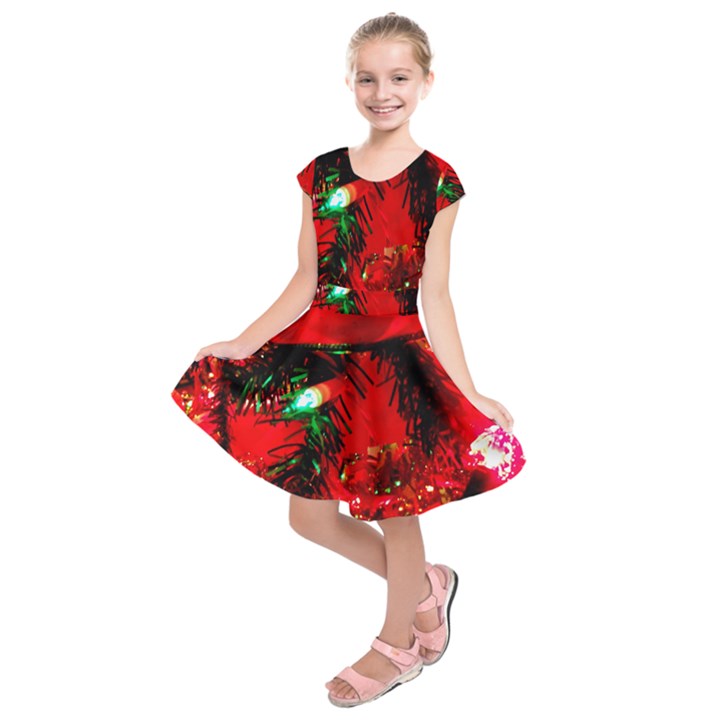 Christmas Tree  1 5 Kids  Short Sleeve Dress