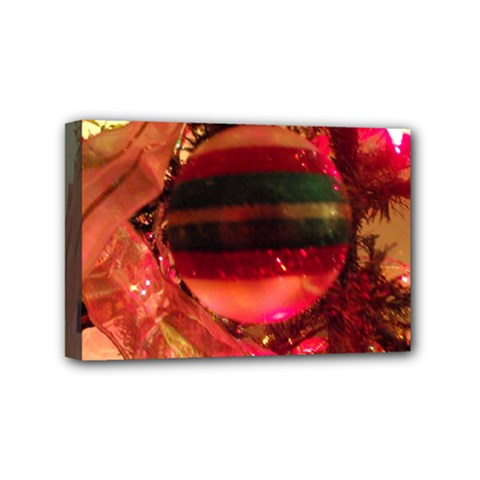 Christmas Tree  1 6 Mini Canvas 6  X 4  (stretched) by bestdesignintheworld