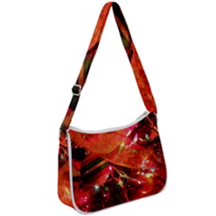 Christmas Tree  1 8 Zip Up Shoulder Bag by bestdesignintheworld