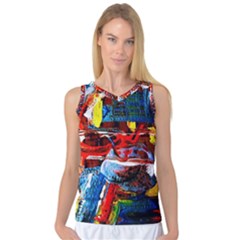 Red Aeroplane 6 Women s Basketball Tank Top by bestdesignintheworld